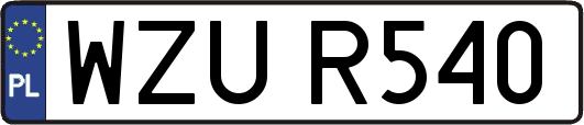 WZUR540