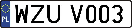 WZUV003
