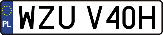 WZUV40H