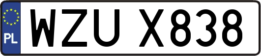 WZUX838