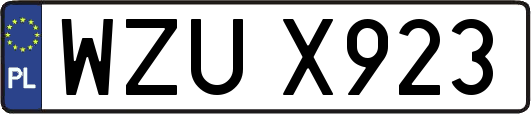 WZUX923