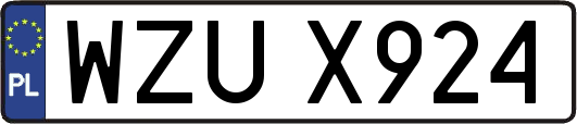 WZUX924