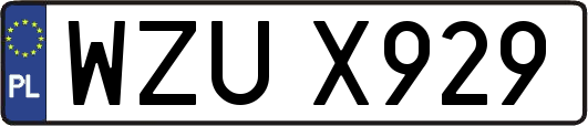 WZUX929