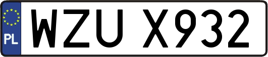 WZUX932