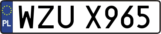 WZUX965