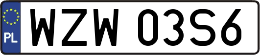 WZW03S6