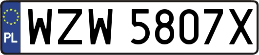 WZW5807X