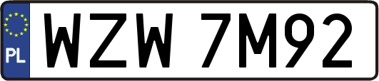 WZW7M92