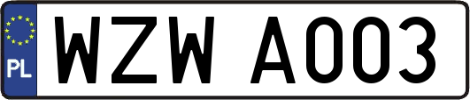 WZWA003