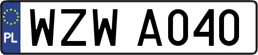 WZWA040