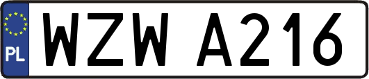 WZWA216