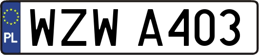 WZWA403
