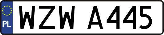 WZWA445