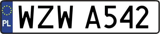 WZWA542