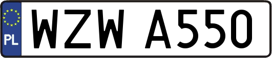 WZWA550