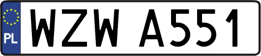 WZWA551