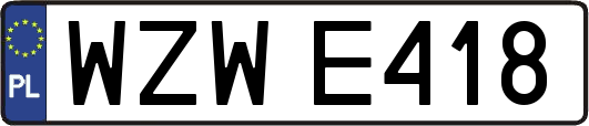 WZWE418