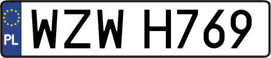 WZWH769