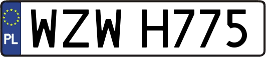 WZWH775