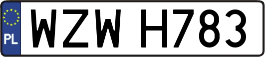 WZWH783