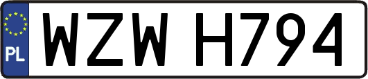 WZWH794