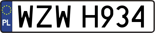 WZWH934