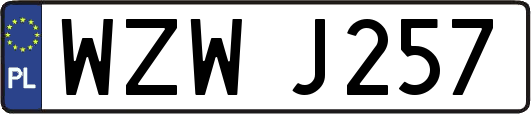 WZWJ257