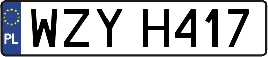 WZYH417
