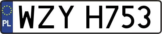 WZYH753
