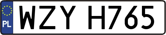 WZYH765