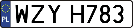 WZYH783