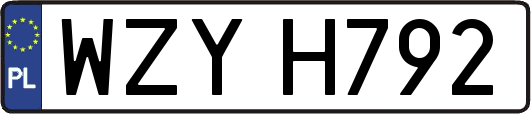 WZYH792