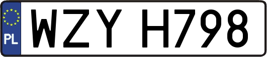WZYH798