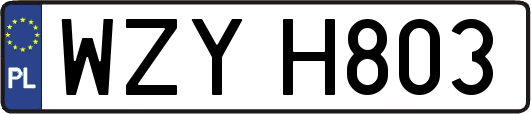 WZYH803