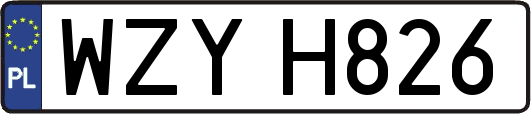 WZYH826