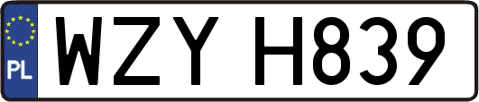 WZYH839
