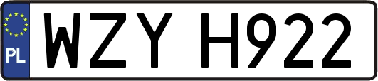 WZYH922