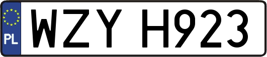 WZYH923