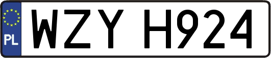 WZYH924