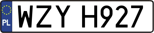 WZYH927