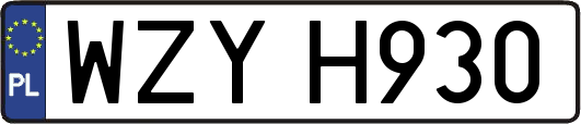 WZYH930