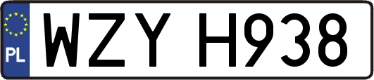WZYH938
