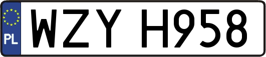 WZYH958