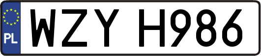 WZYH986