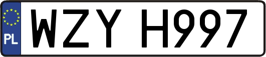 WZYH997