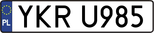 YKRU985