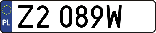 Z2089W