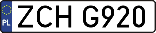ZCHG920