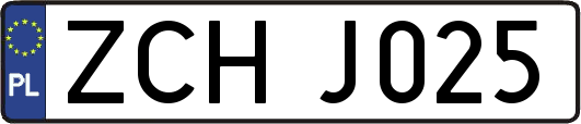 ZCHJ025