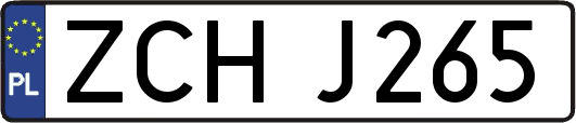 ZCHJ265